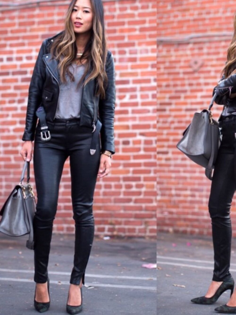 J Brand L8001 Skinny Lamb Leather Pants Size 27 Black